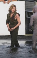 CHLOE MORETZ on the Set of Shadow in the Cloud in New Zealand 06/10/2019