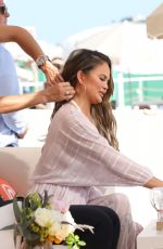 CHRISSY TEIGEN at Spotify