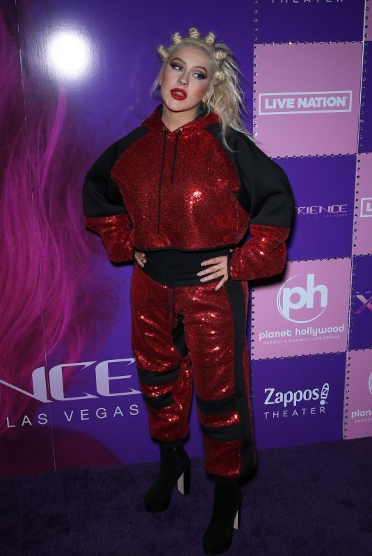CHRISTINA AGUILERA at Christina Aguilera: The Xperience Show Launch in Las Vegas 05/31/2019