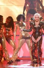 CHRISTINA AGUILERA Performs at Christina Aguilera: The Xperience at Planet Hollywood Resort & Casino 06/01/2019