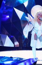 CHRISTINA AGUILERA Performs at Christina Aguilera: The Xperience at Planet Hollywood Resort & Casino 06/01/2019