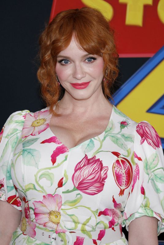 CHRISTINA HENDRICKS at Toy Story 4 Premiere in Los Angeles 06/11/2019