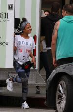 CHRISTINA MILIAN at Her Beignet Box Dessert Truck in Studio City 06/21/2019