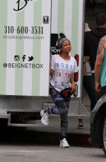 CHRISTINA MILIAN at Her Beignet Box Dessert Truck in Studio City 06/21/2019