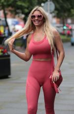 CHRISTINE MCGUINNESS in Tights Leaves a Gym in Cheshire 06/25/2019