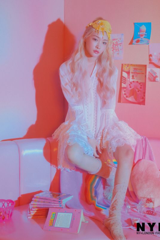 CHUNGHA for Nylon Magazine, Korea July 2019