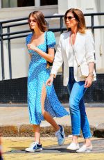 CINDY CRAWFORD and KAIA GERBER Out Shopping in New York 06/09/2019