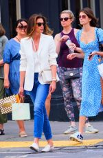 CINDY CRAWFORD and KAIA GERBER Out Shopping in New York 06/09/2019