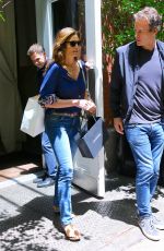 CINDY CRAWFORD and Rande Gerber Leaves Mercer Hotel in New York 06/11/2019