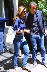 CINDY CRAWFORD and Rande Gerber Leaves Mercer Hotel in New York 06/11/2019