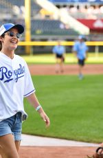 COBIE SMULDERS at Big Slick 2019 Softball Game in Kansas City 06/07/2019