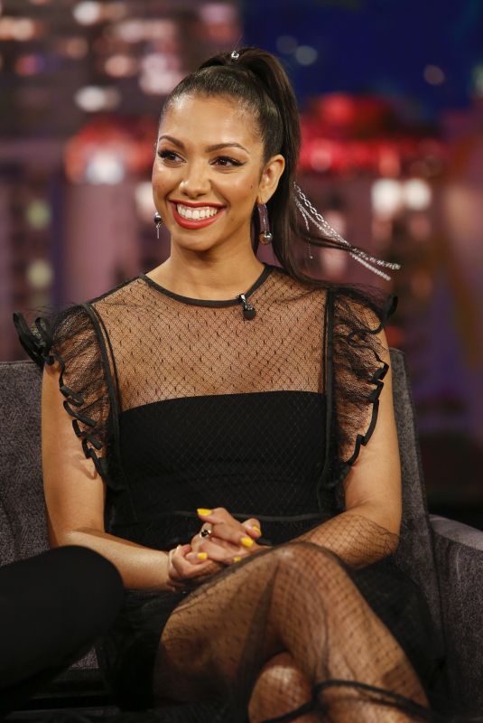 CORINNE FOXX at Jimmy Kimmel Live 06/07/2019