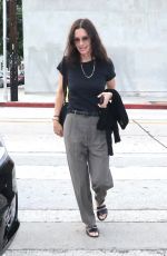 COURTENEY COX Arrives at Craig