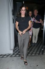 COURTENEY COX Arrives at Craig
