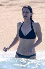 COURTENEY COX in Bikini Celebrates Her 55th Birthday in Cabo 06/19/2019