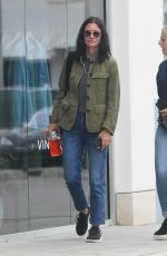 COURTENEY COX Shopping at Whole Foods in Los Angeles 06/22/2019