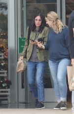 COURTENEY COX Shopping at Whole Foods in Los Angeles 06/22/2019
