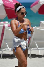 COURTNEY GREEN in Bikini on the Beach in Miami 06/06/2019