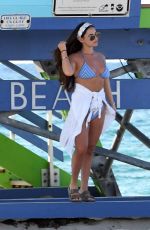 COURTNEY GREEN in Bikini on the Beach in Miami 06/06/2019