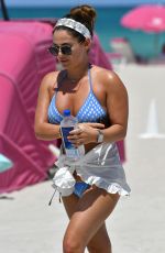 COURTNEY GREEN in Bikini on the Beach in Miami 06/06/2019