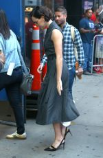 DAISY RIDLEY Arrives at Good Morning America in New York 06/26/2019