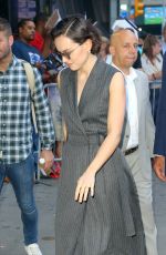 DAISY RIDLEY Arrives at Good Morning America in New York 06/26/2019