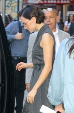 DAISY RIDLEY Arrives at Good Morning America in New York 06/26/2019