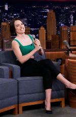 DAISY RIDLEY at Tonight Show Starring Jimmy Fallon in New York 06/26/2019
