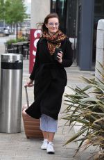 DAKOTA BLUE RICHARDS Leaves Costa Coffee in Manchester 06/21/2019