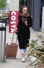 DAKOTA BLUE RICHARDS Leaves Costa Coffee in Manchester 06/21/2019