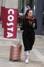 DAKOTA BLUE RICHARDS Leaves Costa Coffee in Manchester 06/21/2019