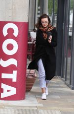DAKOTA BLUE RICHARDS Leaves Costa Coffee in Manchester 06/21/2019
