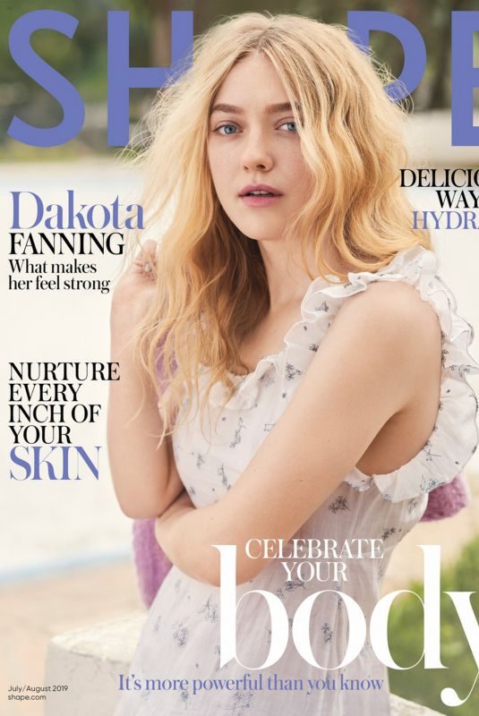 DAKOTA FANNING for Shape Magazine, July/August 2019