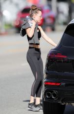 DAKOTA JOHNSON Leaves a Gym in Los Angeles 06/28/2019