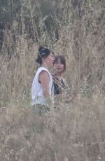 DAKOTA JOHNSON on the Set of Covers at Griffith Park in Los Angeles 06/10/2019