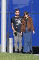DAKOTA JOHNSON on the Set of Covers in Beverly Hills 06/24/2019