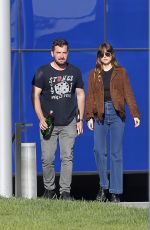 DAKOTA JOHNSON on the Set of Covers in Beverly Hills 06/24/2019