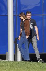 DAKOTA JOHNSON on the Set of Covers in Beverly Hills 06/24/2019