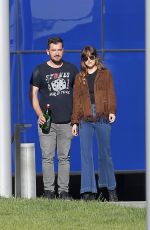 DAKOTA JOHNSON on the Set of Covers in Beverly Hills 06/24/2019