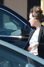 DAKOTA JOHNSON on the Set of Covers in Hollywood 06/05/2019