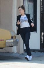 DAKOTA JOHNSON on the Set of Covers in Hollywood 06/05/2019