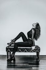 DEVORE LEDRIDGE at a Photoshoot, April 2019