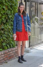 DIANA SILVERS Out for Coffee on Melrose Place 06/06/2019