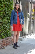 DIANA SILVERS Out for Coffee on Melrose Place 06/06/2019