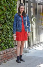 DIANA SILVERS Out for Coffee on Melrose Place 06/06/2019
