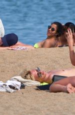 DIANA VICKERS in Bikini at a Beach in Barcelona 06/17/2019