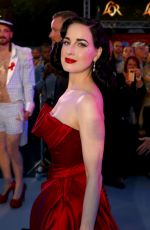 DITA VON TEESE at Life+ Solidarity Gala at Spiegelzelt in the City Hall 06/08/2019