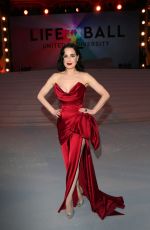 DITA VON TEESE at Life+ Solidarity Gala at Spiegelzelt in the City Hall 06/08/2019