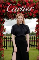 ELEANOR TOMLINSON at 2019 Cartier Queen