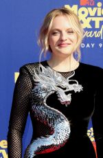 ELISABETH MOSS at 2019 MTV Movie & TV Awards in Los Angeles 06/15/2019